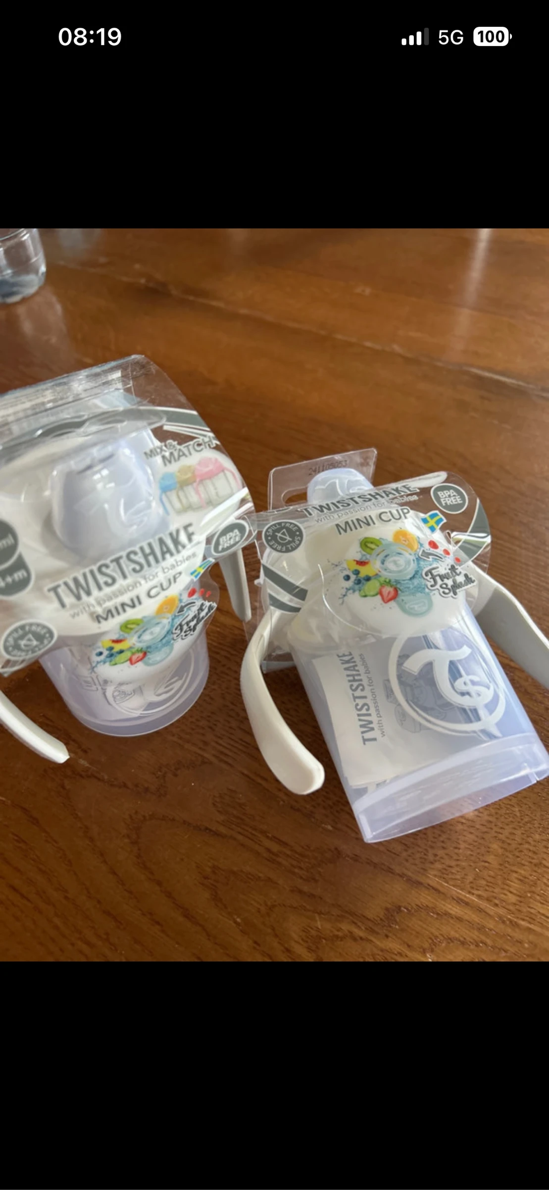 2 tazas con boquilla Mini Cup con asas Twistshake👶 – photo 3